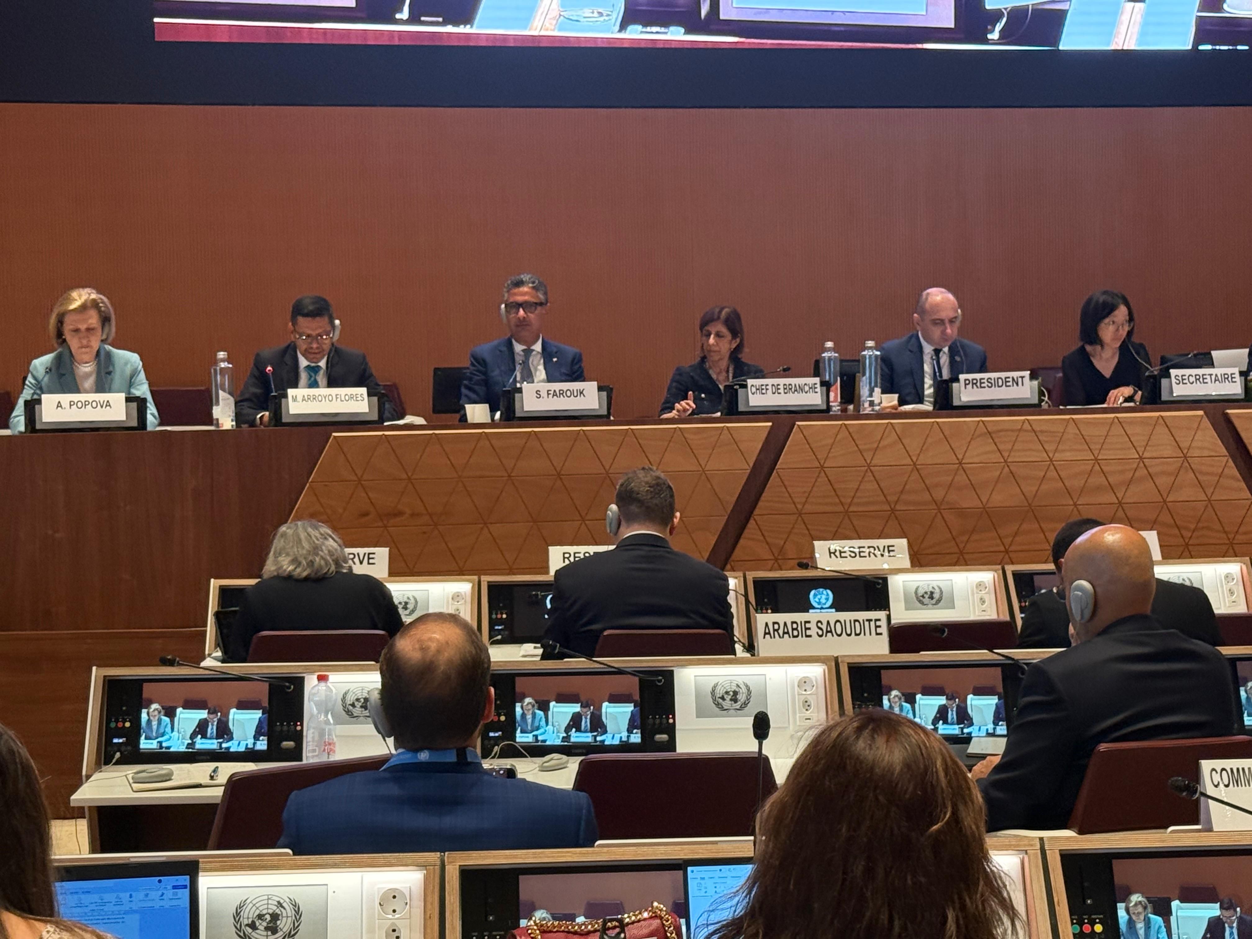 وزير التموين يلقى كلمة مصر فى الجلسة الافتتاحية بمؤتمر الأمم المتحدة بجنيف