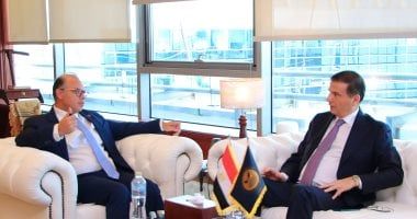 وزير الزراعة ورئيس هيئة الرقابة المالية يبحثان تسريع تنفيذ خطط صندوق التكافل