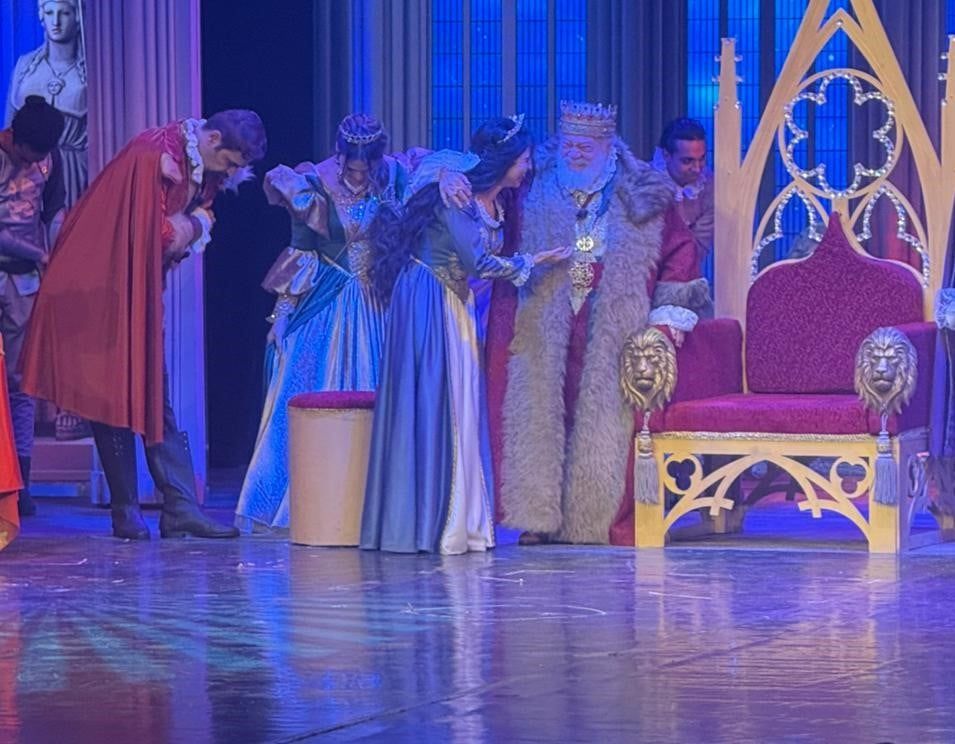 وزيرا الثقافة والخارجية فى افتتاح "الملك لير" على المسرح القومى.. صور