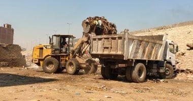 محافظة الجيزة ترفع 850 طن مخلفات من أنفاق ببولاق والعمرانية