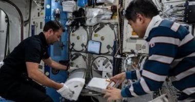 تكنولوجيا: طاقم مهمة أكسيوم 4 يستقر فى محطة الفضاء الدولية ويبدأ بإجراء أبحاث طبية حيوية