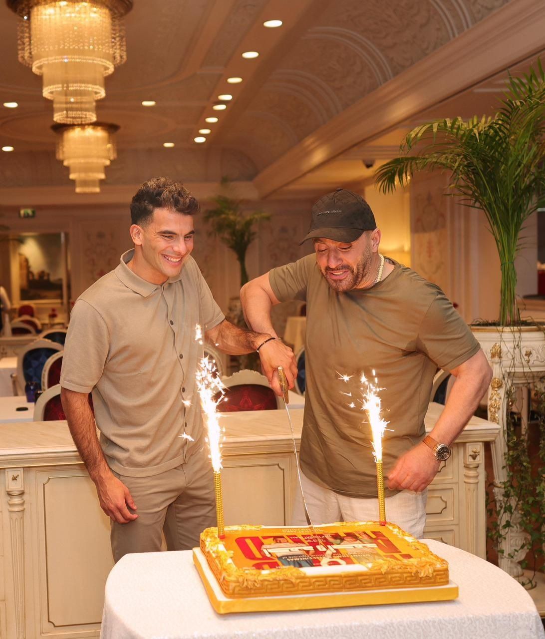 سر لقاء أحمد السقا وزيزو بالإمارات بالتزامن مع فيلم أحمد وأحمد فى دبى