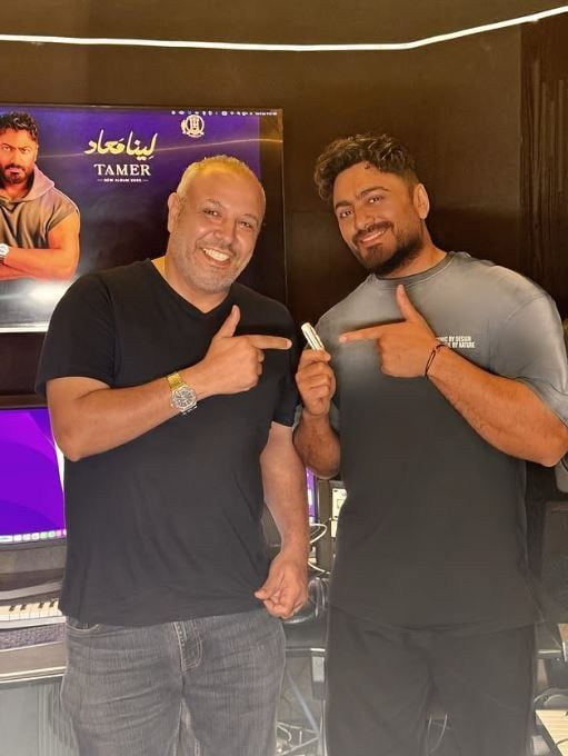 تامر حسنى: أخيرا بعد مجهود سنتين ألبوم "لينا معاد" غدا الخميس