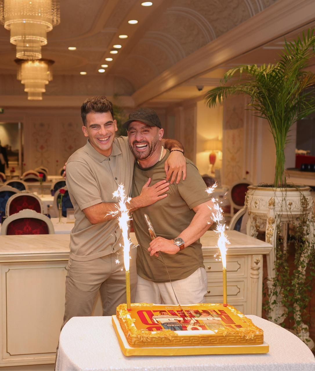 سر لقاء أحمد السقا وزيزو بالإمارات بالتزامن مع فيلم أحمد وأحمد فى دبى