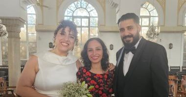 عقد قران المخرج مراد مصطفى والمنتجة سوسن يوسف.. صور