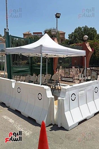 خروج جثمان سامح عبد العزيز من المستشفى وتخصيص خيمة للصحفيين بمقر الجنازة