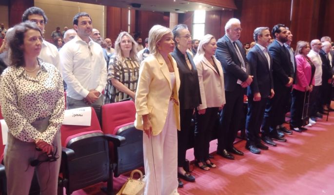 نصار ممثلا عون وسلام في إطلاق " المنارة - العدالة للبنان": الاغتيال السياسي اغتيال للرأي العام الحر