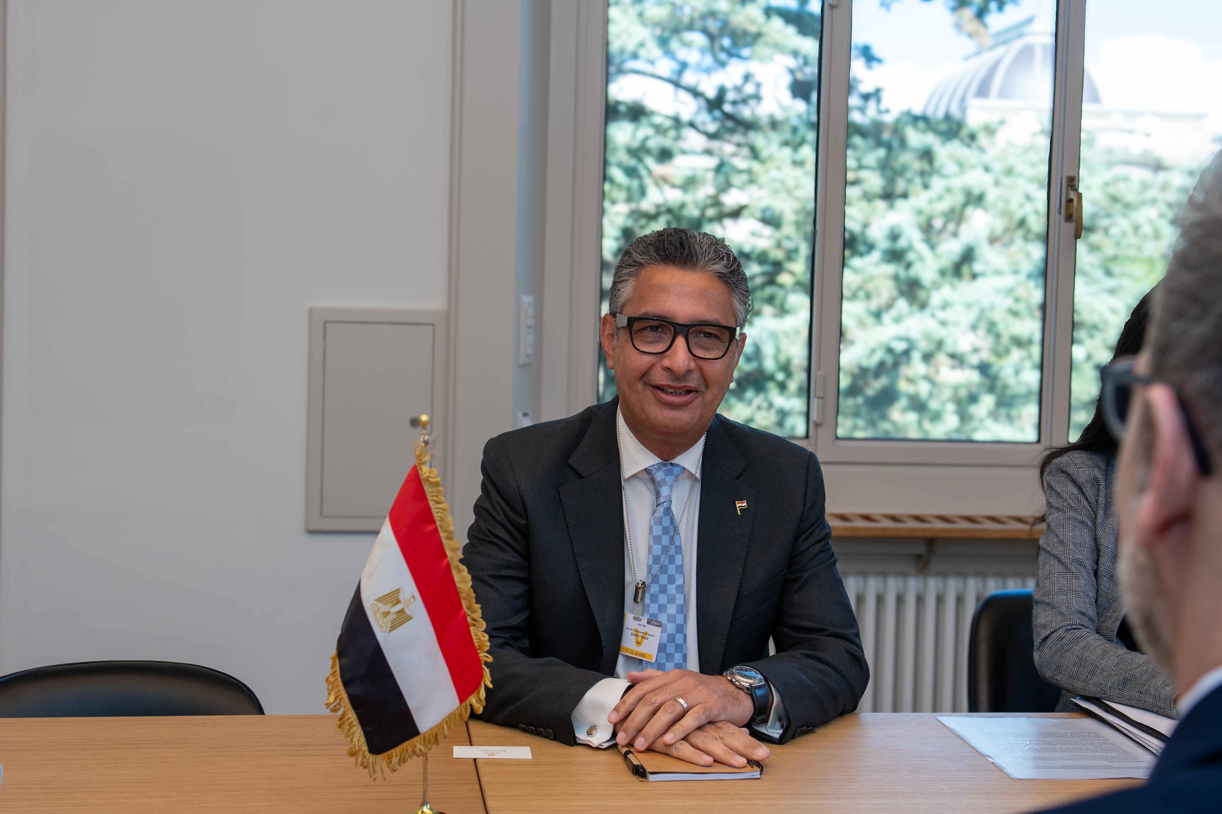 وزير التموين يلتقي نائب الأمين العام للأونكتاد لبحث التعاون في الأمن الغذائي