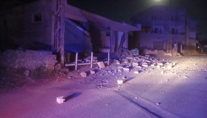 قصف إسرائيلي استهدف أطراف بلدة يحمر الشقيف فجرًا