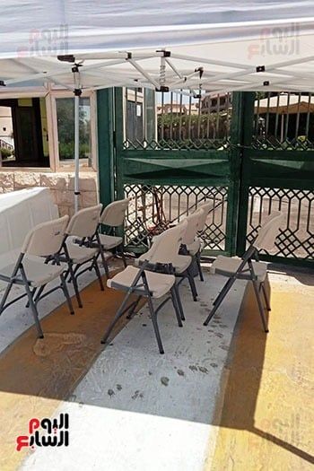 خروج جثمان سامح عبد العزيز من المستشفى وتخصيص خيمة للصحفيين بمقر الجنازة