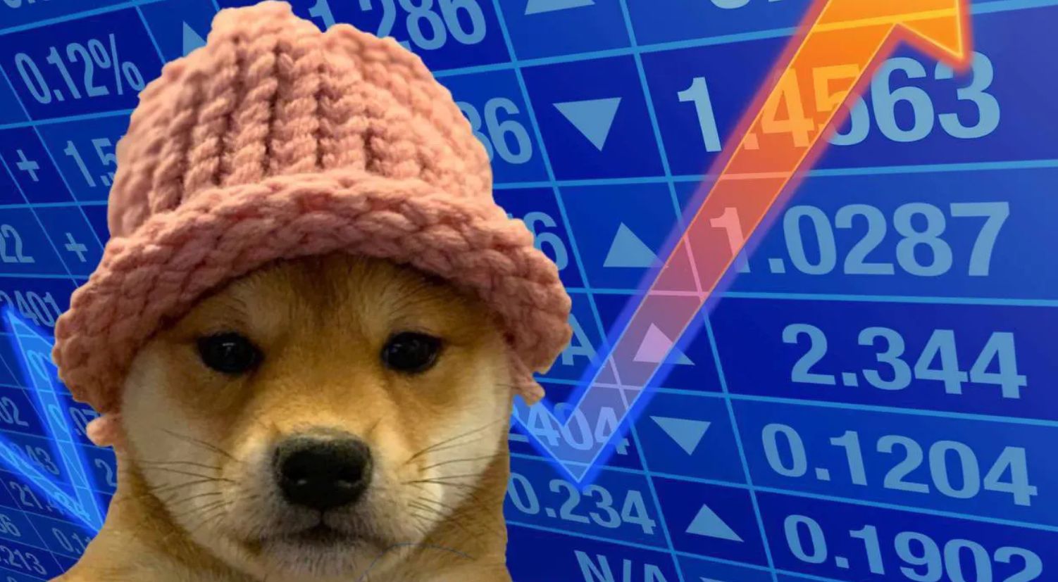 العملة الرقمية WIF ترتفع بنسبة 13% بعد تحسن معنويات السوق بشكل عام