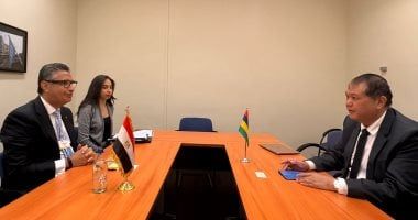 وزير التموين يبحث مع نظيره بجمهورية موريشيوس التعاون فى توريد السلع الأساسية