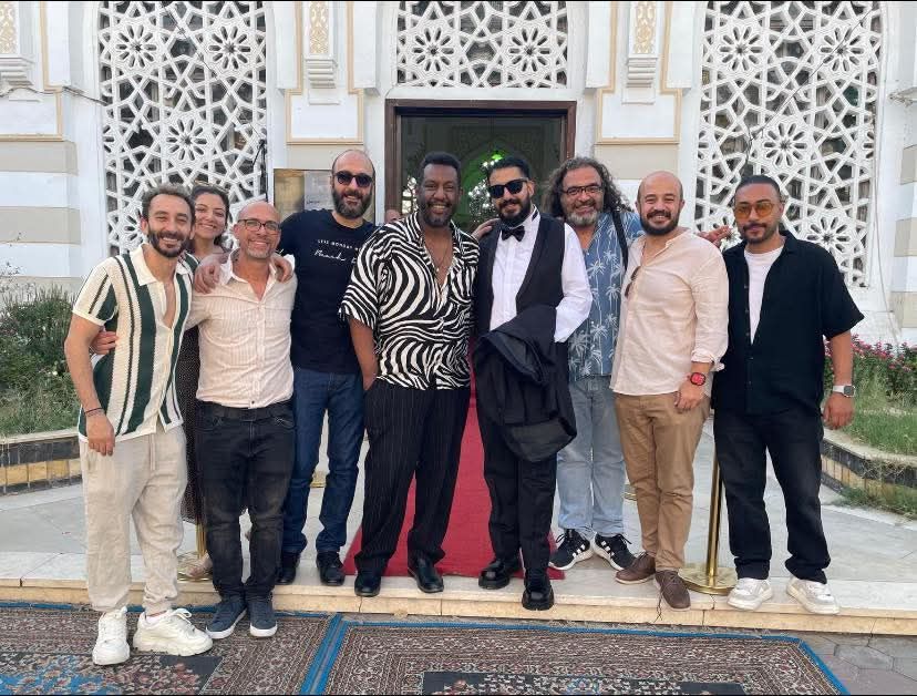 عقد قران المخرج مراد مصطفى والمنتجة سوسن يوسف.. صور