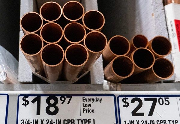 ترامب: رسوم جمركية بنسبة 50% على واردات النحاس