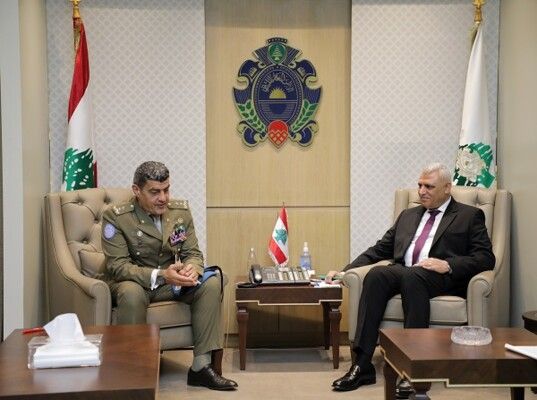 شقير بحث مع السليطي دعم لبنان والتقى قائد اليونيفيل الجديد وسفير تونس