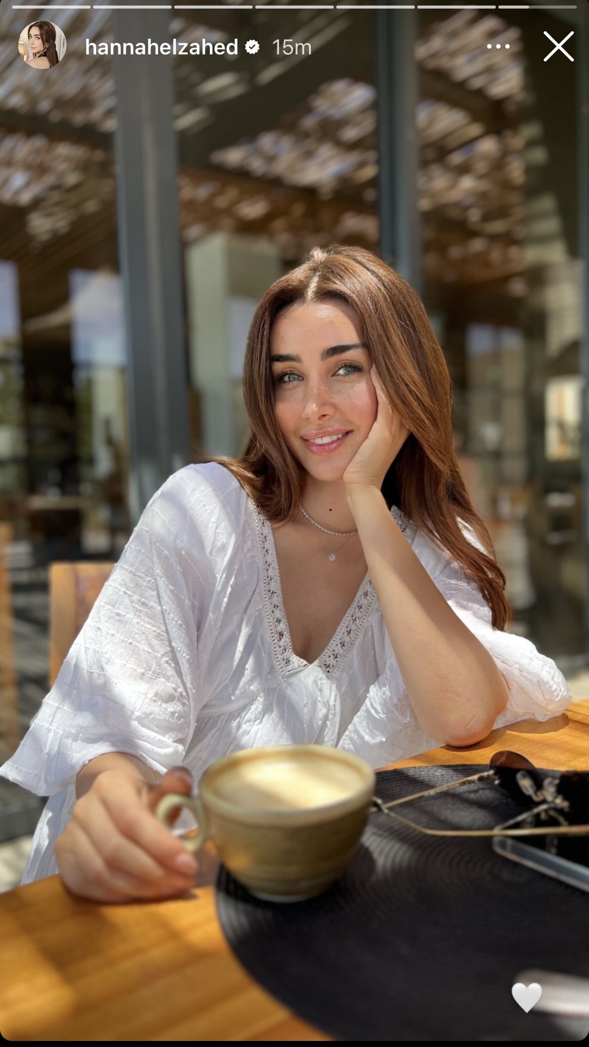 بفستان أبيض.. شاهد هنا الزاهد تخطف الأنظار عبر إنستجرام