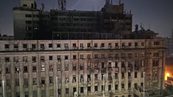 الحماية المدنية تنجح فى إخماد حريق محدود تجدد بسنترال رمسيس