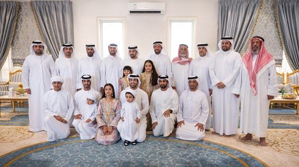 حمدان بن زايد يزور المواطن مبارك سعيد الحديلي المنصوري في مدينة السلع