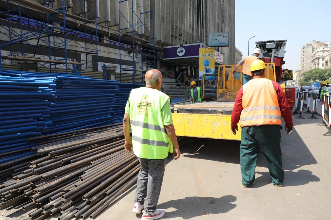 محافظة القاهرة تعلن بدء شركة المقاولون العرب إعادة تأهيل مبنى سنترال رمسيس