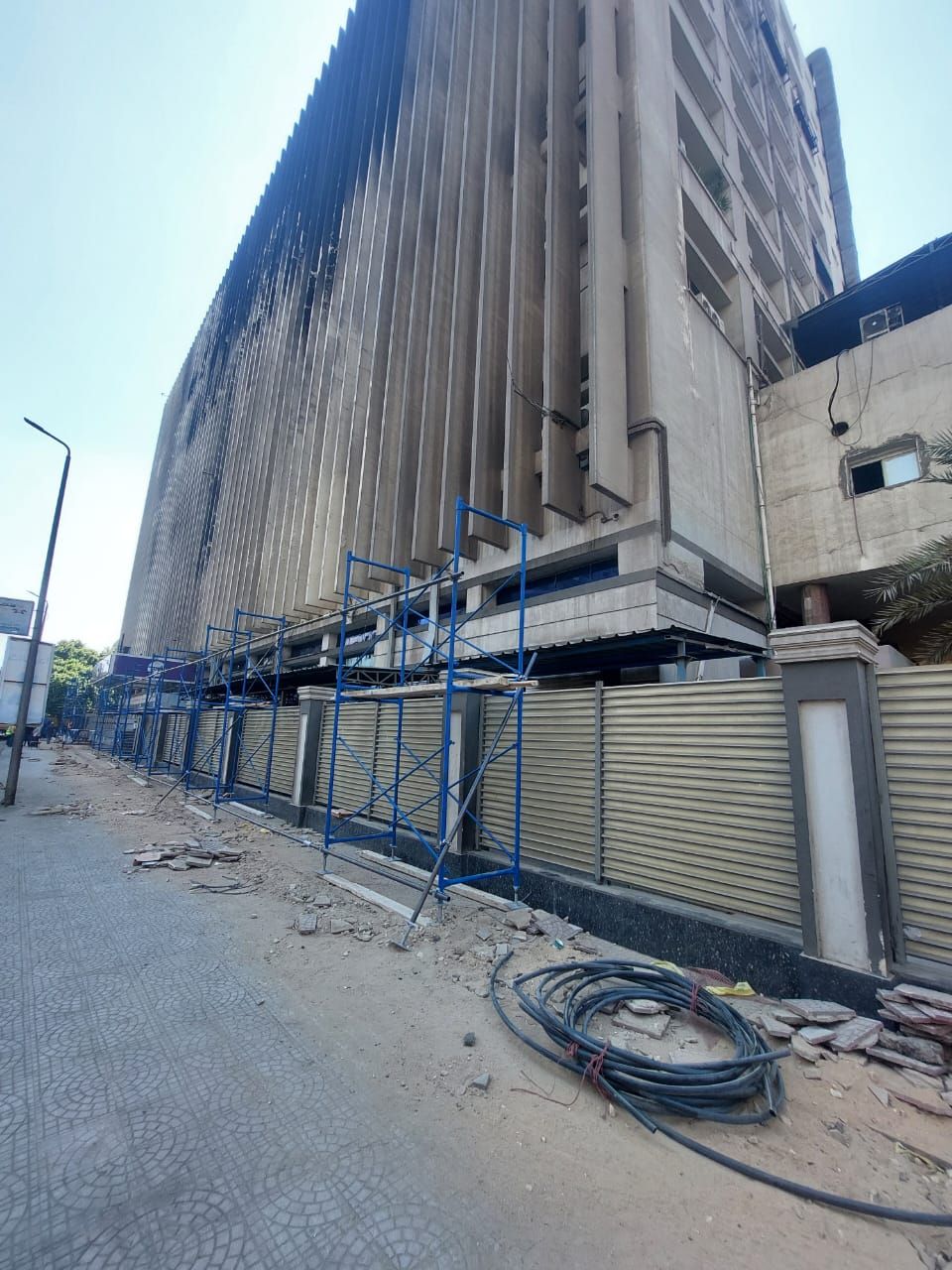 محافظة القاهرة تعلن بدء شركة المقاولون العرب إعادة تأهيل مبنى سنترال رمسيس