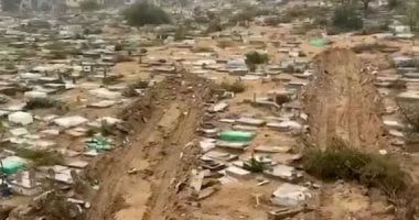 قوات الاحتلال الإسرائيلية تسرق جثامين شهداء من المقبرة التركية فى غزة