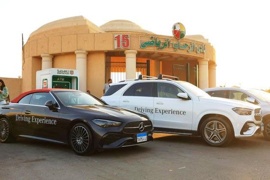 فى نادى الرحاب.. "عز العرب ستار" تفتتح مركزًا لتجربة قيادة سيارات مرسيدس