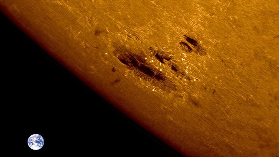 تكنولوجيا: موقع space: بقعة شمسية مليئة بـ"القنابل المغناطيسية" تتجه نحو الأرض (صورة)