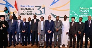 وزير الرى يشارك فى الاحتفال بالذكرى الـ31 لعيد التحرير الوطنى لـ"رواندا"