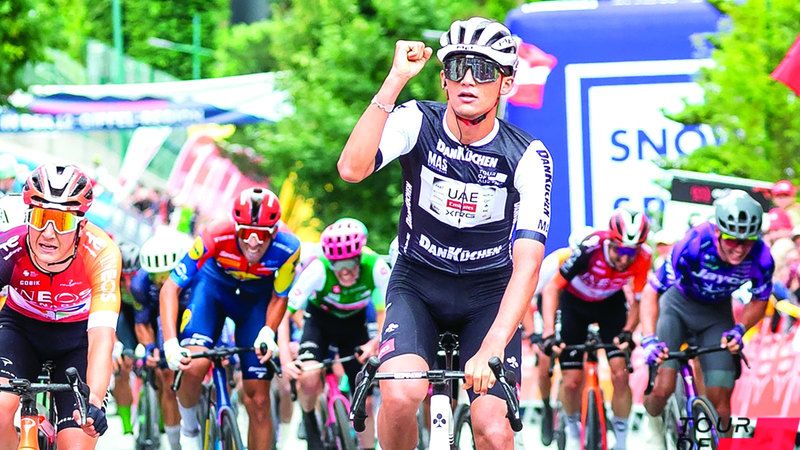 الامارات | «الإمارات للدراجات الهوائية» يتألق في طوافي النمسا وفرنسا