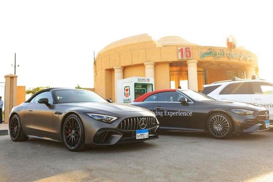 فى نادى الرحاب.. "عز العرب ستار" تفتتح مركزًا لتجربة قيادة سيارات مرسيدس