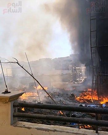 السيطرة على حريق داخل دبى مول فى منطقة الشيخ زايد