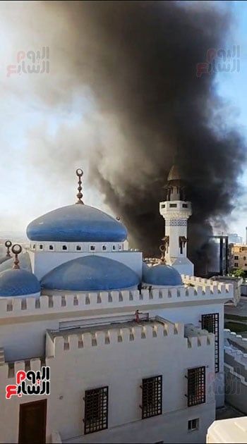 السيطرة على حريق داخل دبى مول فى منطقة الشيخ زايد