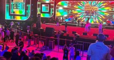 افتتاح المسرح الروماني بمارينا العلمين بحضور الآلاف من المواطنين