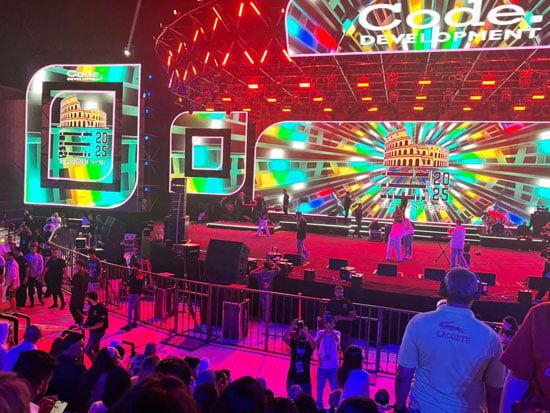 افتتاح المسرح الروماني بمارينا العلمين بحضور الآلاف من المواطنين