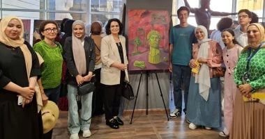 "الفن يلتقي بالتاريخ" فى المتحف اليونانى الرومانى بالإسكندرية