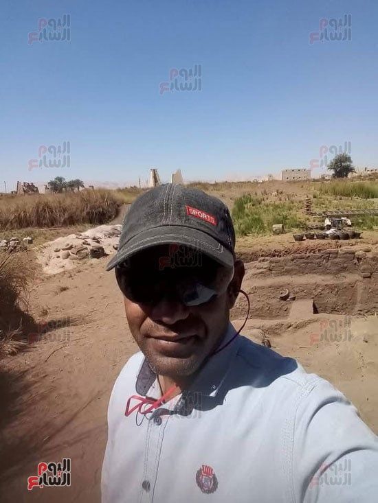 كشف أثرى بالكرنك.. العثور على مبنى بالطوب اللبن يحوى أفران ومعدات طهى خبز.. صور