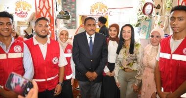 الهلال الأحمر المصري يشارك بمنتجات يدوية في ديارنا مارينا "مصر بتتكلم حرفي"