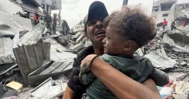 المتحدث باسم الدفاع المدنى فى غزة: نمر بيوم صعب للغاية بسبب كثرة المجازر