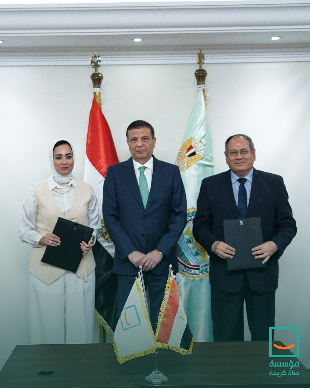 بروتوكول تعاون بين حياة كريمة والبحوث الزراعية لدعم المرأة الريفية