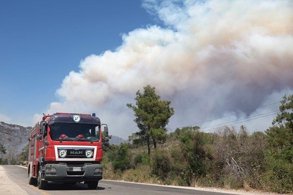 السيطرة على حرائق غابات الساحل السوري وتواصل عمليات التبريد