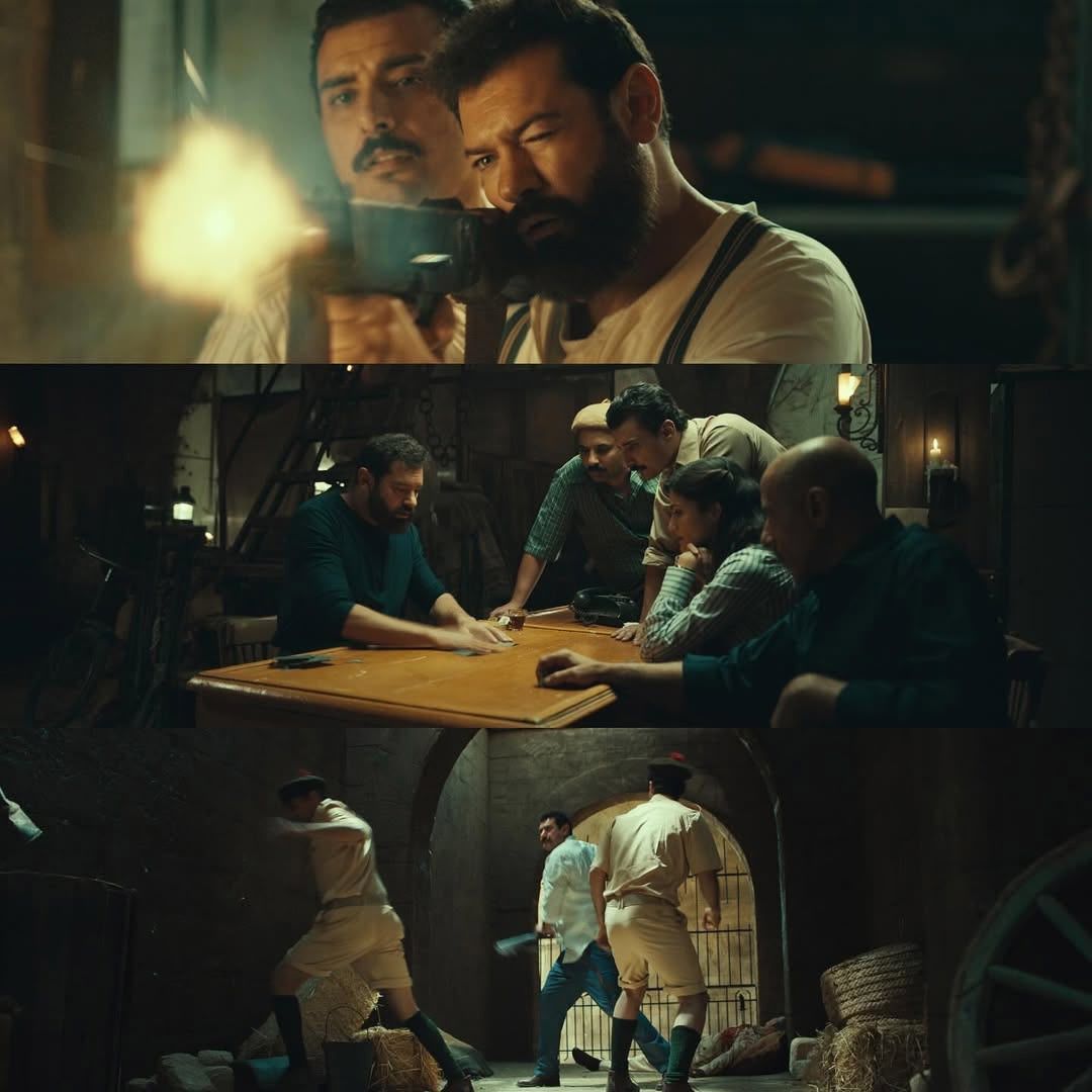 عمرو يوسف يشوق الجمهور بلقطات من التريلر التاني لفيلم "درويش".. صور