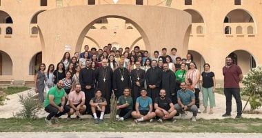 بطريرك الكاثوليك يتفقد مؤتمر المرحلتين الإعدادية والثانوية بكاتدرائية أم المحبة بأسيوط