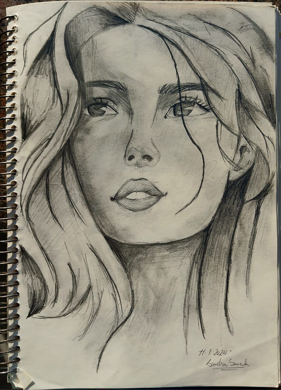 من الكارتون إلى الأيقونات القبطية.. رحلة فنانة صغيرة تتعلم بمفردها وترسم الأحلام