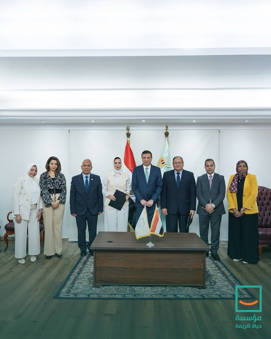 بروتوكول تعاون بين حياة كريمة والبحوث الزراعية لدعم المرأة الريفية