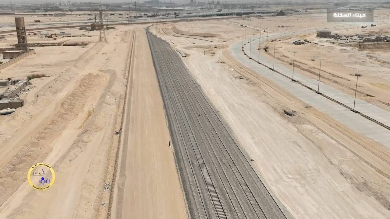 شاهد أحدث تصوير لمشروع استكمال وتطوير ميناء السخنة.. صور