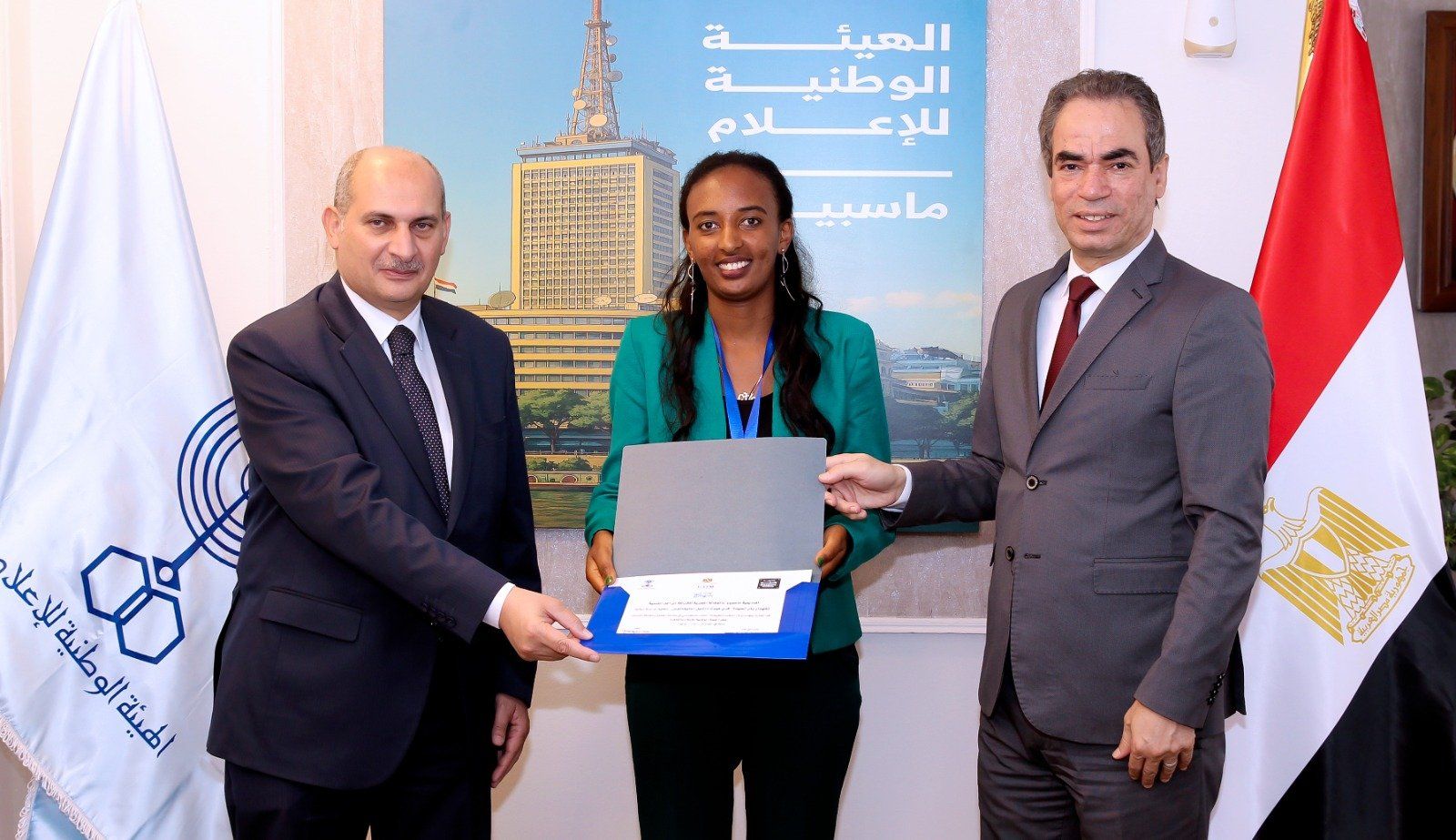 تشمل إعلاميين من إريتريا.. "الوطنية للإعلام": تخريج الدفعة الأولى من أكاديمية ماسبيرو