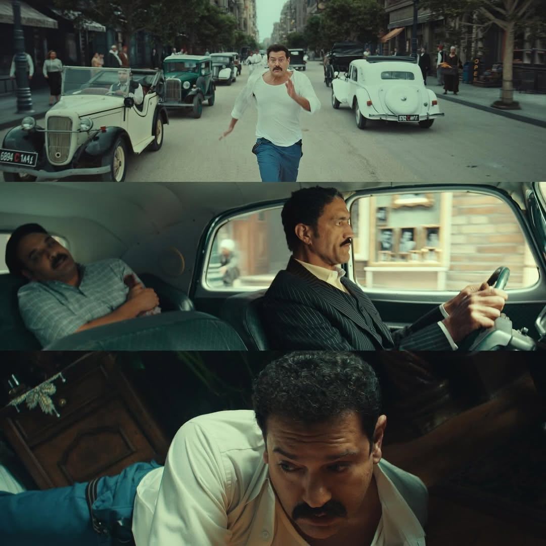 عمرو يوسف يشوق الجمهور بلقطات من التريلر التاني لفيلم "درويش".. صور