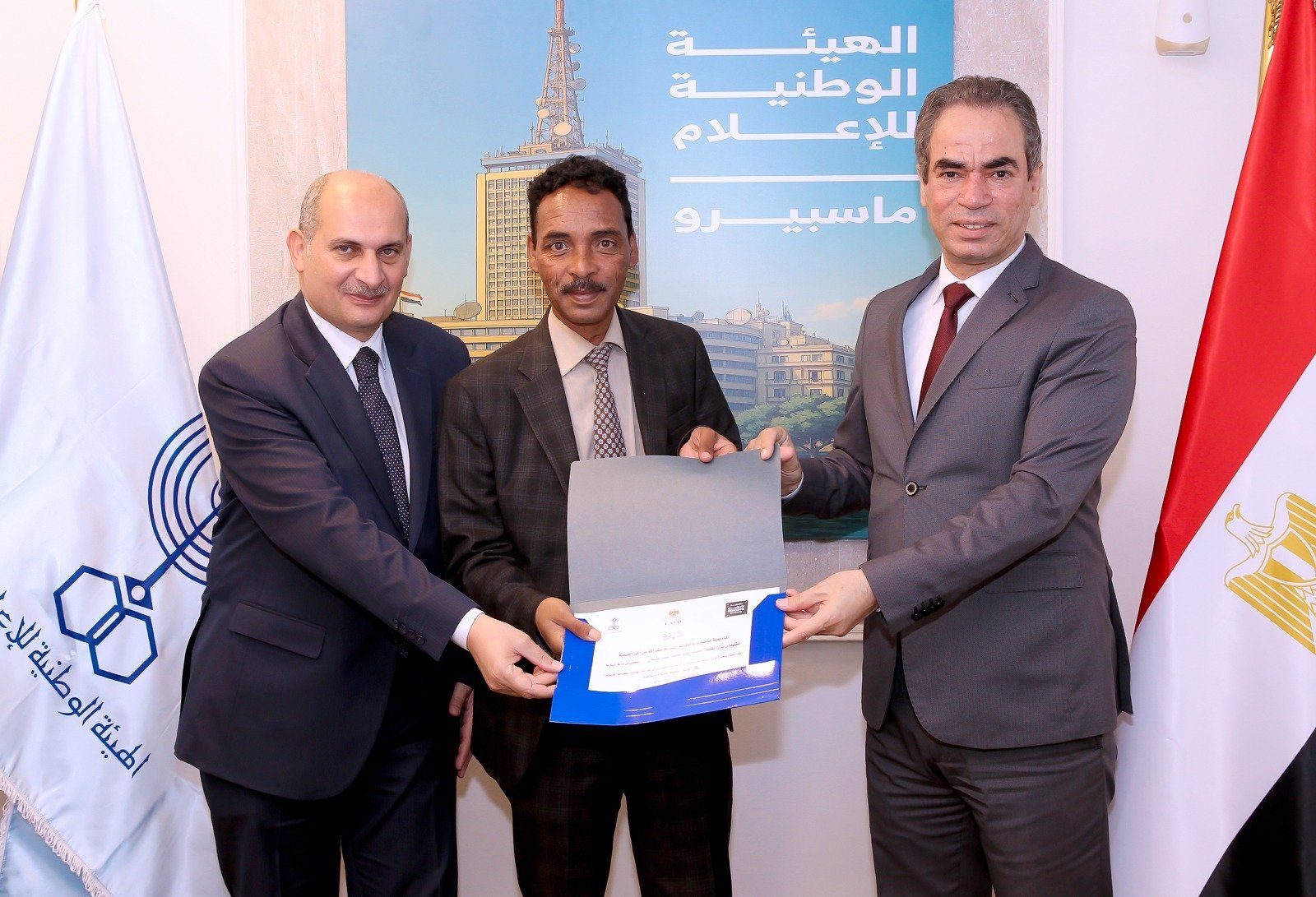 تشمل إعلاميين من إريتريا.. "الوطنية للإعلام": تخريج الدفعة الأولى من أكاديمية ماسبيرو