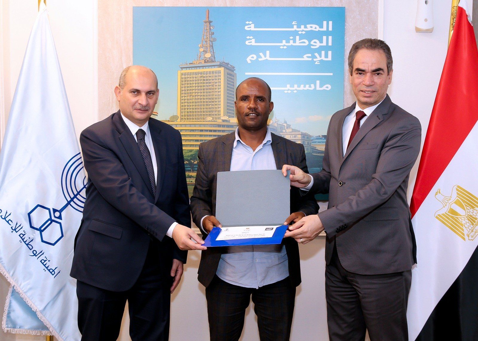 تشمل إعلاميين من إريتريا.. "الوطنية للإعلام": تخريج الدفعة الأولى من أكاديمية ماسبيرو