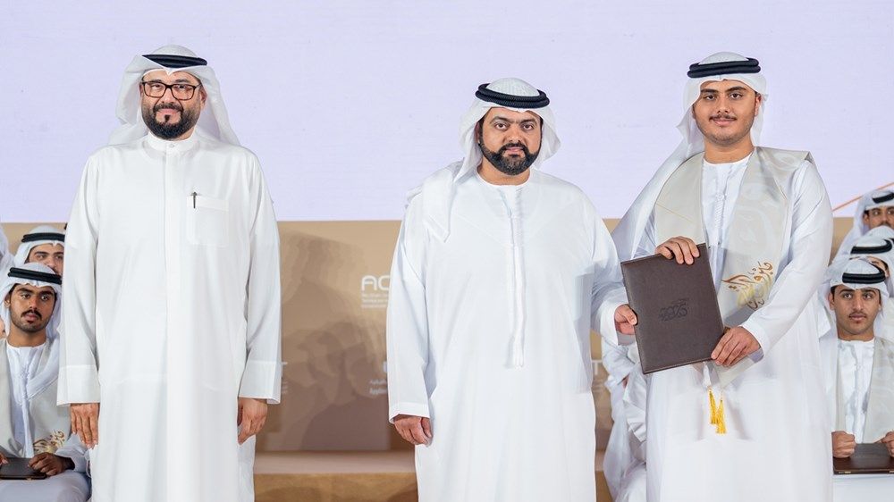 محمد الشرقي يشهد حفل تخريج 112 طالباً من مدارس التكنولوجيا التطبيقية